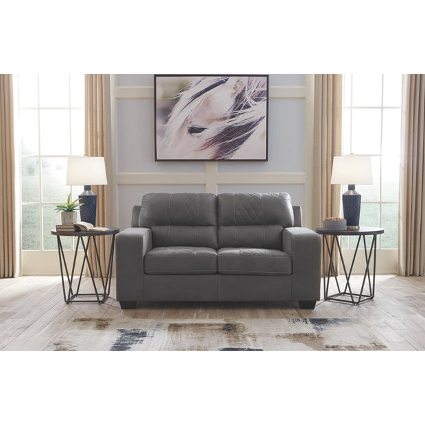 Narzole Dark Gray Living Room Set