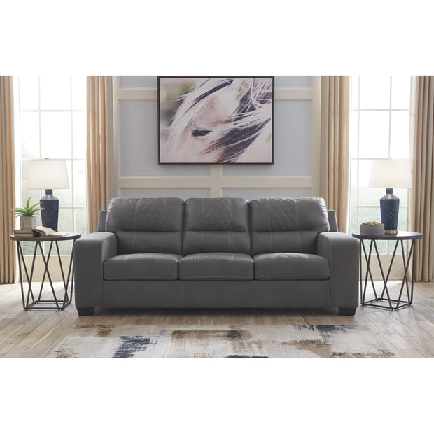 Narzole Dark Gray Living Room Set