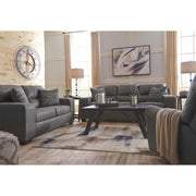 Narzole Dark Gray Living Room Set
