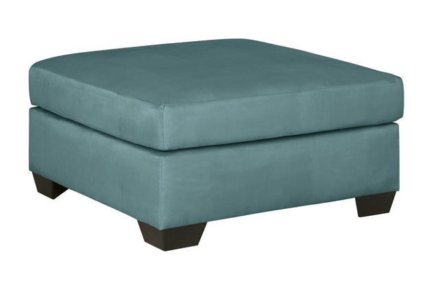 Darcy Sky Oversized Accent Ottoman