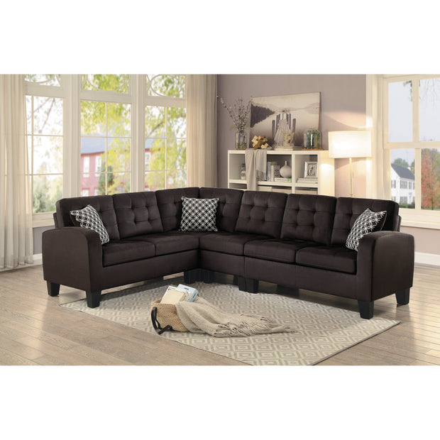 Sinclair Chocolate Sectional