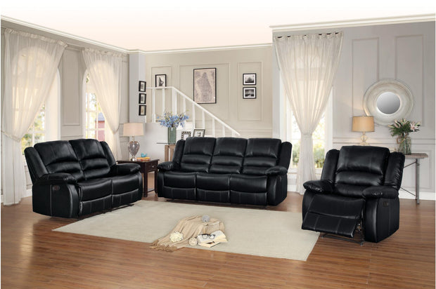 Jarita Black Reclining Living Room Set