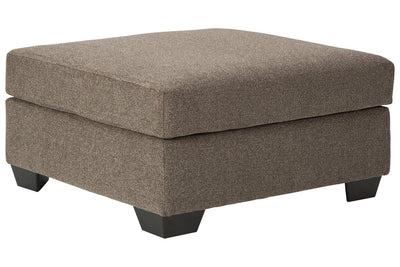 Dalhart Hickory Oversized Accent Ottoman