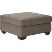 Dalhart Hickory Oversized Accent Ottoman