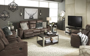 Jesolo Coffee Reclining Living Room Set