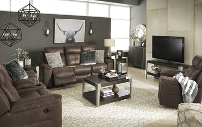 Jesolo Coffee Reclining Living Room Set