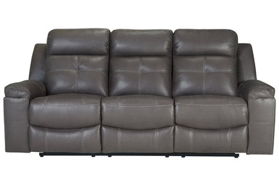 Jesolo Dark Gray Reclining Sofa