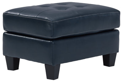 Altonbury Blue Ottoman