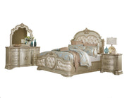 Antoinetta Champagne Panel Bedroom Set
