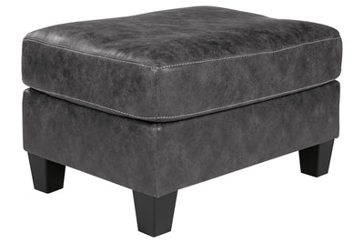 Venaldi Gunmetal Ottoman