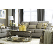 Mandee Pewter Living Room Set