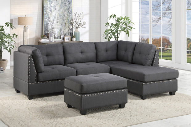 Dasha Dark Gray Sectional