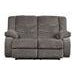 Tulen Gray Reclining Loveseat