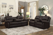 Clarkdale Brown Reclining Living Room Set