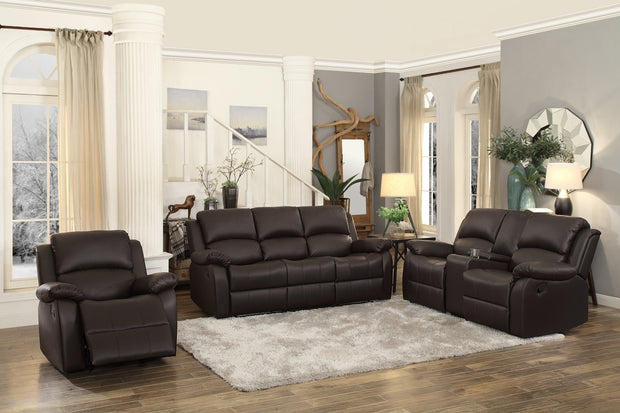 Clarkdale Brown Reclining Living Room Set