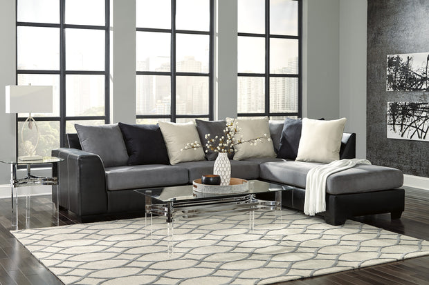 Jacurso Charcoal RAF Sectional