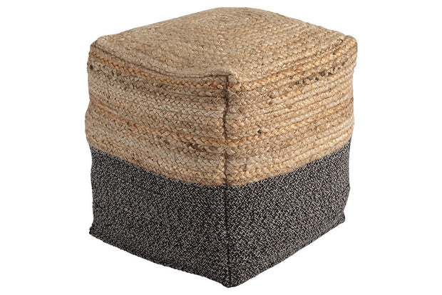 Sweed Valley Natural/Black Pouf