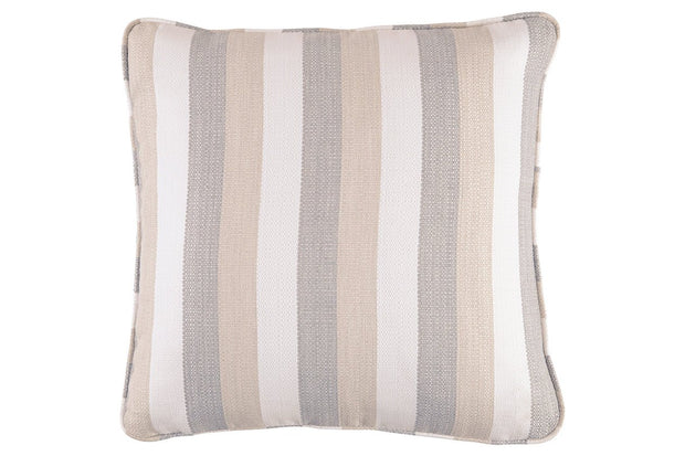 Mistelee Tan/Gray/White Pillow (Set of 4)