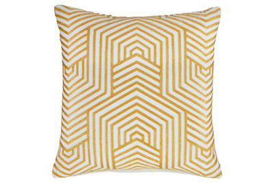 Adrik Golden Yellow Pillow (Set of 4)