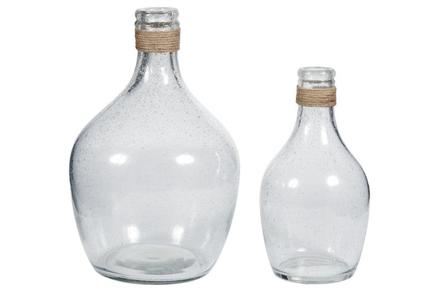 Marcin Clear Vase (Set of 2)