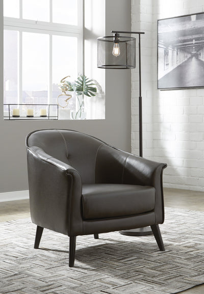 Brickham Dark Brown Accent Chair