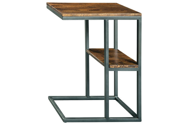 Forestmin Natural/Black Accent Table