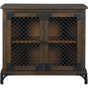 Havendale Brown/Black Accent Cabinet
