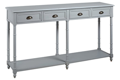 Eirdale Gray Sofa/Console Table