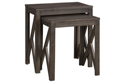 Emerdale Gray Accent Table (Set of 2)