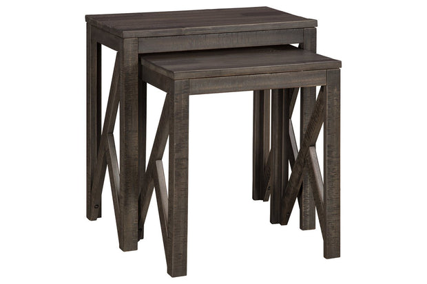 Emerdale Gray Accent Table (Set of 2)