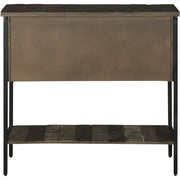 Lamoney Gray/White/Brown Accent Cabinet