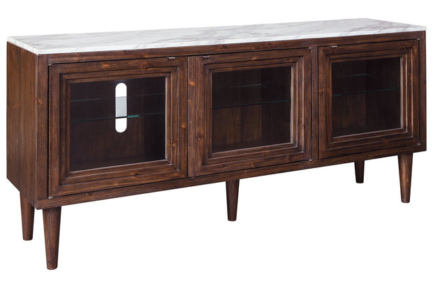 Graybourne Brown Accent Cabinet