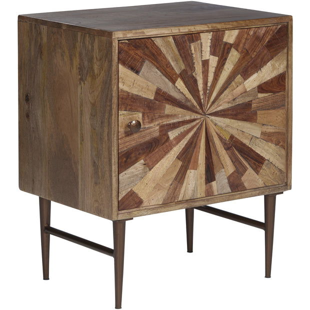 Dorvale Two-tone Brown Accent Cabinet