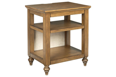 Brickwell Beige/Brown Accent Table