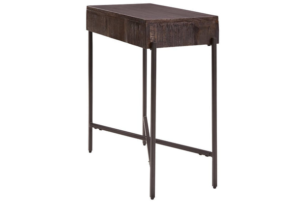 Matler Grayish Brown Accent Table