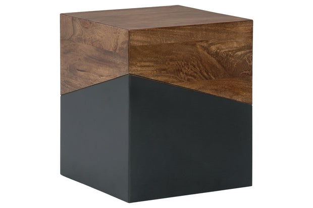 Trailbend Brown/Gunmetal Accent Table