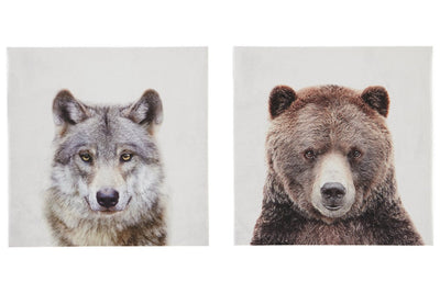 Albert Gray/Brown Wall Art (Set of 2)
