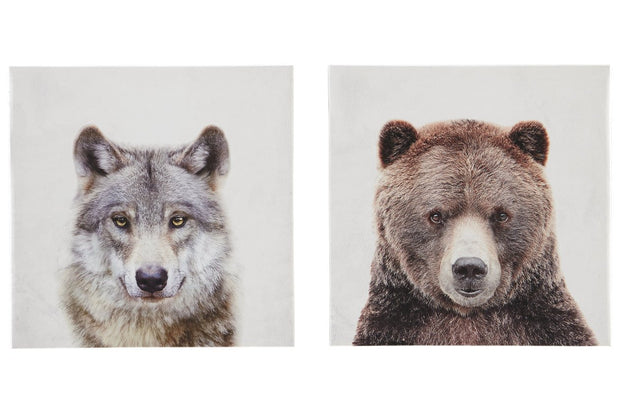 Albert Gray/Brown Wall Art (Set of 2)