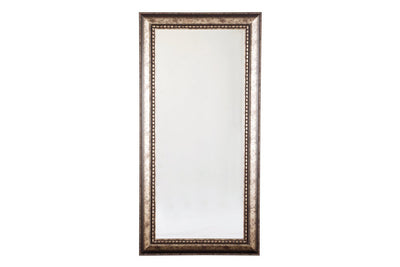 Dulal Antique Silver Finish Floor Mirror