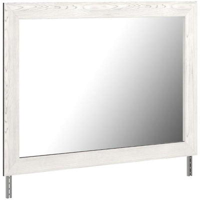 Gerridan White/Gray Bedroom Mirror