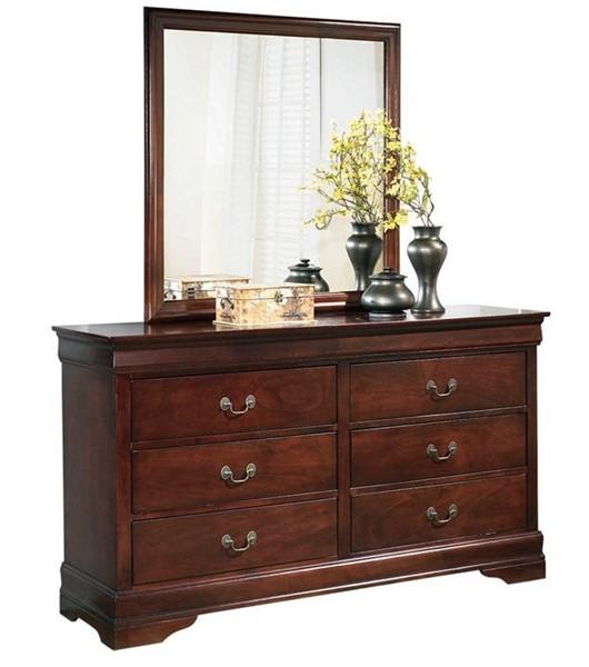 Alisdair Dark Brown Bedroom Mirror