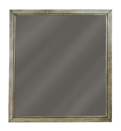 Arnett Gray Bedroom Mirror