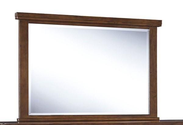 Ralene Medium Brown Bedroom Mirror