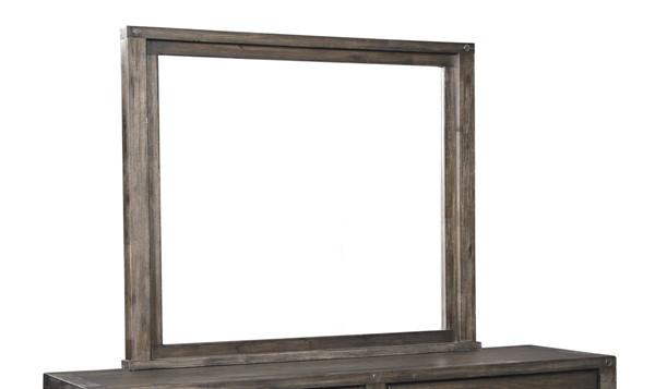 Dellbeck Dark Brown Bedroom Mirror