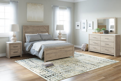 Senniberg Light Brown/White Youth Bedroom Set - Luna Furniture