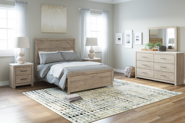 Senniberg Light Brown/White Youth Bedroom Set - Luna Furniture