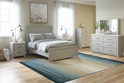 Cottenburg Light Gray/White Youth Bedroom Set - Luna Furniture