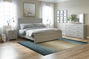 Cottenburg Light Gray/White Panel Bedroom Set