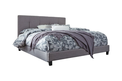 Dolante Gray King Upholstered Bed