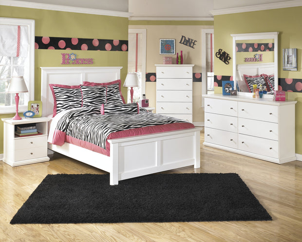 Bostwick Shoals White Youth Panel Bedroom Set